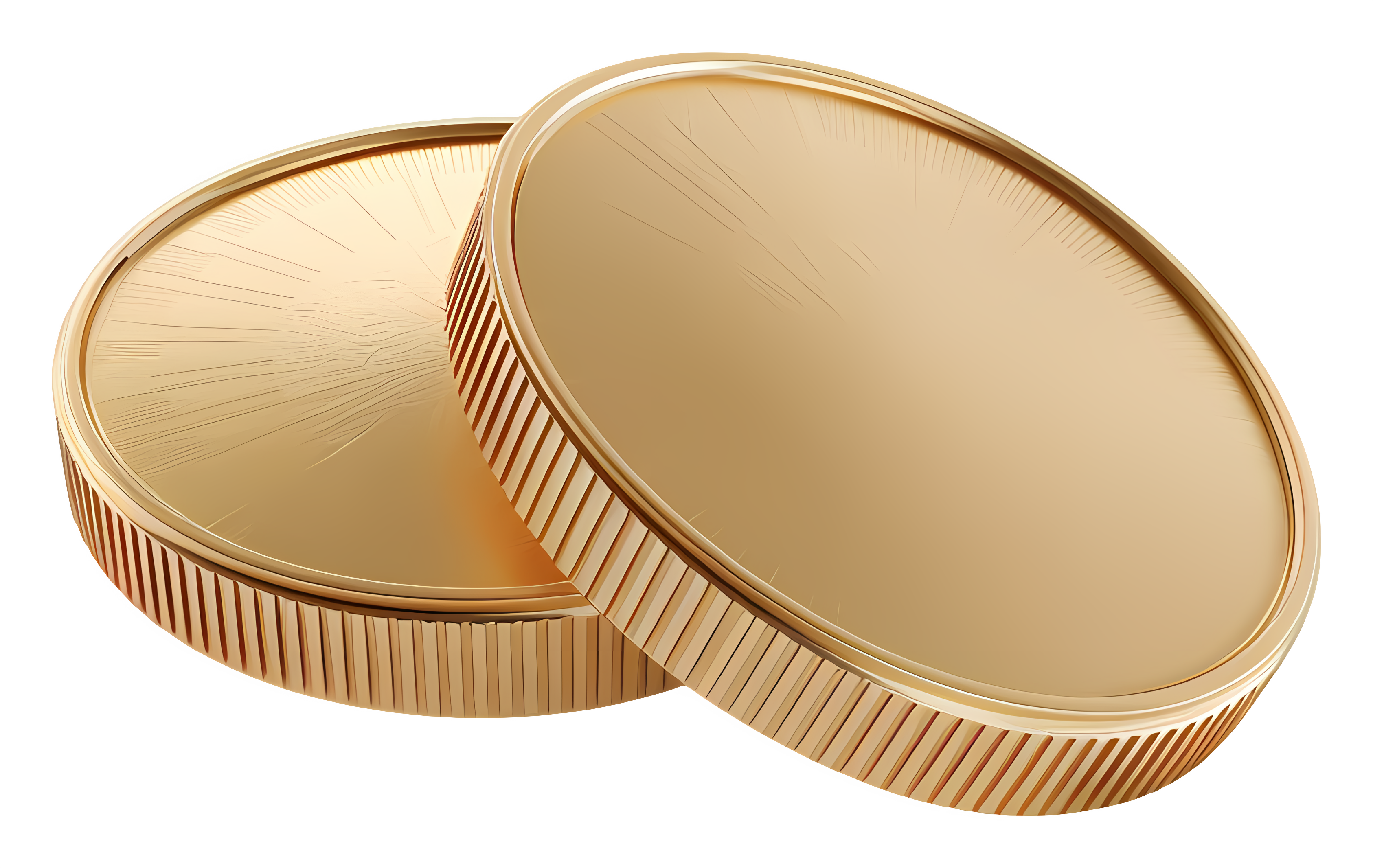 Two Gold Coins PNG | Currency & Finance Symbol Free Download