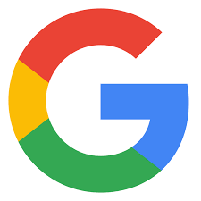 The official multi-colored Google "G" logo icon with a transparent background.