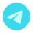 A shiny, cyan colored paper plane icon, commonly used as a send message symbol.